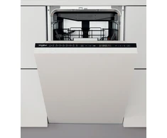 Įmontuojama indaplovė Whirlpool WSIP 4O33 PFE, juodos spalvos.