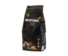 Iedegšanas ierīce, brūna krās. Mustang Lighting Cubes Eco, 72 gab.