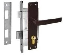 Iemontējamā slēdzene Kurzemes 407Z-35801/10-43, krāsots/cinkots, 55 mm