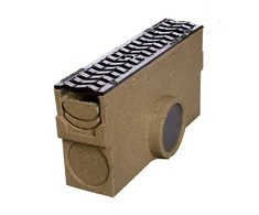 Stora_Drain Įtekėjimo dėžė su ketaus grotelėmis Stora Drain Self, 0,5 m