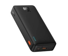 Įkroviklis-baterija Baseus Airpow. 20000 mAh. 20 W. Juodas