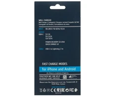 Įkroviklis RivaCase MOBILE CHARGER WALL/Baltas PS4101 WD5 RIVACASE