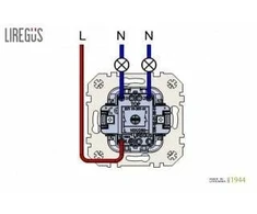 Liregus SWITCH IIJ5 10-203-01 E/J 2 GANG
