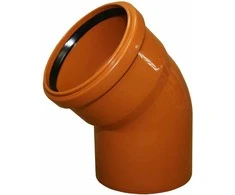 Instalplast Alkūnė PVC 110X45 45 laipsnių kampas