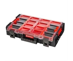 Įrankių dėžė Qbrick QBRICK SYSTEM ONE ORGANIZER XL, 58 cm x 38 cm x 13 cm, juoda sp./raudona sp.
