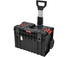 Įrankių dėžė Qbrick SKRWQCARTONECZALT002, 69 cm x 43.8 cm x 58.5 cm, juoda sp.