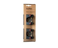 Laikiklis įrankiams Toolflex, 2 cm, juoda sp., 2 vnt.