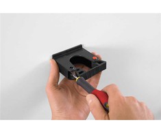 Laikiklis įrankiams Toolflex, 3 cm, juoda sp., 2 vnt.