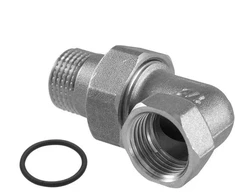 Izjaukts līkums TDM Brass 235NOR, 1 colla – ārējā vītne / 1 colla – iekšējā vītne, 1"