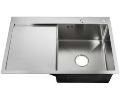 Virtuvinė kriauklė NT AB 780x510mm Nerūdijančio plieno Satino apdaila
