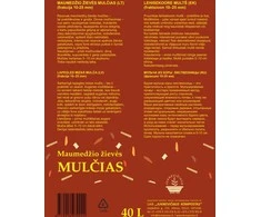 Mulčias maumedžio žievės Juknevičiaus, 10 – 25 mm, 40 l