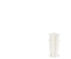 Juostelės vidinis kampas Cezar MasterLine W-PS-NW2ML60-MR9003, 1,6 cm x 6 cm x 1,5 cm, baltos sp.