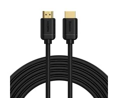 Kabelis Baseus HDMI HDMI Male ,vyriška,, HDMI Male ,vyriška,, 3 m, juoda sp.