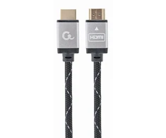 Kabelis Gembird Select Plus 4K UHD 60Hz HDMI Vīrietis, HDMI Vīrietis, 2 m, melna krās.