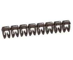 Kabelių žymeklis Legrand 0.5-1.5MM2, rudos spalvos, 120 vnt.