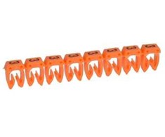 Kabelių žymeklis Legrand 0.5-1.5MM2, oranž. spal., 120 vnt.