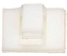 Laidų laikiklis Okko C-1, 17 x 12 mm, baltas, 20 vnt.