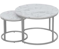 Domoletti TABLE COFFEE PAOLA Baltas 60X40CM