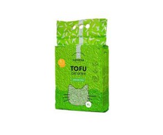 Tofu kraikas katėms EXPERTUS, žaliosios arbatos kvapo, 2 mm, 6 L