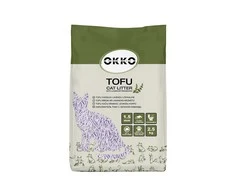 Kaķu pakaiši Okko Tofu, organiskās ,cementējošās,, 2.5kg, 5.8 l