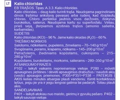 Kālija hlorīda mēslošanas līdzeklis augiem Garden Center, granulēts, 2kg