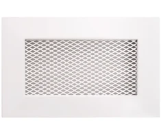 Židinio grotelės Hearth x 17 cm x 11 cm, plienas, balta sp.