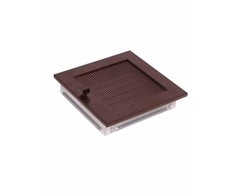 Grotelės židiniui HEARTH, vario spalvos, 170 x 170 mm