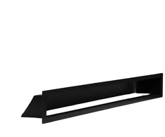 Kamīna režģis Nordflam, 38 cm x 9 cm x 6 cm, tērauds, melna krās.