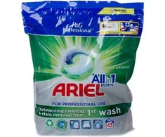 Skalbimo kapsulės ARIEL 3IN1 REGULAR, 45 vnt.