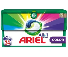 Kapsulas mazgāšanai Ariel All-in-1 PODS Color Clean &amp; Fresh, 24 gab.