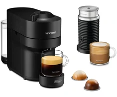 Kapsulinis kavos aparatas Nespresso Vertuo Pop &amp; Aeroccino ENV90.BAE, juoda sp.