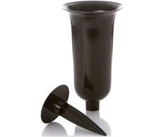 FORM PLASTIC Plastikinė įsmeigiamoji kapų vaza, Ø13 cm