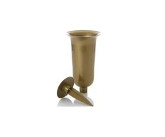 FORM PLASTIC Vaza Dama įsmeigiama į žemę D13cm/H32.7cm aukso spalvos