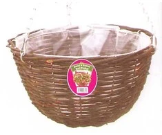 Karināmais puķu pods Garden Center NHB3112, koks/dabiskās šķiedras, brūna krās.