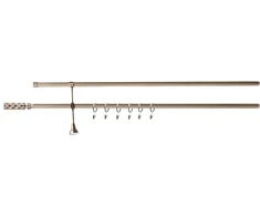 Domoletti DOUBLE CURT RAIL SET D19 180 CM