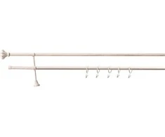 Karnīze Domoletti, 180 cm, DIA 19 mm, baltais zelts