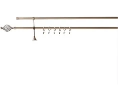 Domoletti DOUBLE CURT RAIL SET D19 240 CM