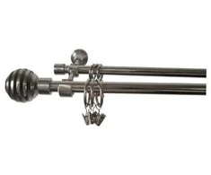 Domoletti DOUBLE CURTAIN RAIL SET 180CM D16