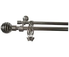 Domoletti DOUBLE CURTAIN RAIL SET 240CM D16