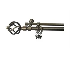 Karnīze Domoletti F512005, 180 cm, DIA 19 mm, antīkais zelts