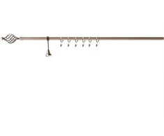 Domoletti SINGLE CURT RAIL SET. ANTIC B D19 240 CM