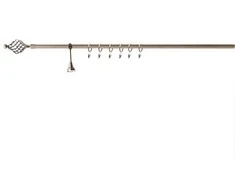 Domoletti SINGLE CURT RAIL SET. ANTIC B D19 300 CM