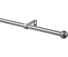 Karnīzes komplekts Domoletti 16CHMI160, 160 cm, DIA 16 mm, hroma krās.