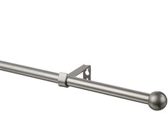 Karnīzes komplekts Domoletti 16CHMI240, 240 cm, DIA 16 mm, hroma krās.