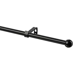 Domoletti CURTAIN ROD SET Juodas 240MM D16
