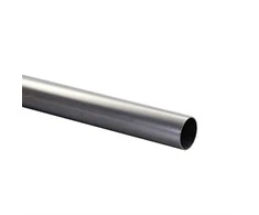 Domoletti Karnizo vamzdis MODERN, metalinis, šv. matinio sidabro sp., 2,4 m, Ø 16 mm