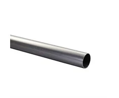 Domoletti Karnizo vamzdis MODERN, metalinis, šv. matinio sidabro sp., 3 m, Ø 16 mm