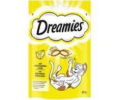 Skanėstai katėms Dreamies su sūriu, 60 g