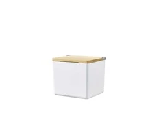 Kaste Tesa BABOO 40521-00000-00, balta, 10.2 cm x 11 cm x 12.2 cm