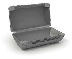 Dėžutė Etelec MINIBOX3 gel, 4-6 mm², pilka